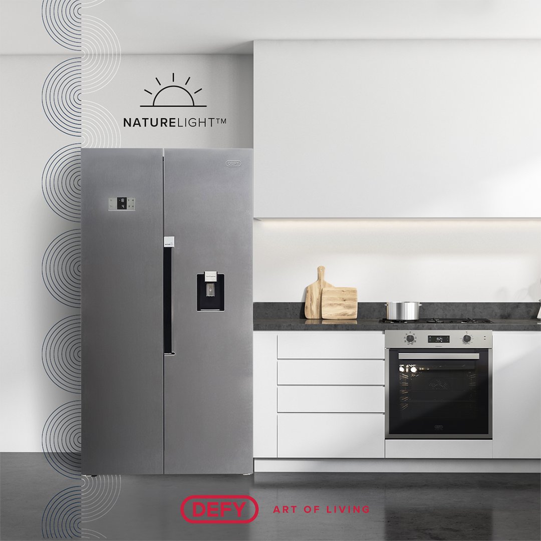 MHCworld1's tweet image. Say hello to the all NEW Next Gen Side by Side Fridge!

Minimalistic and modern, this new unit features an improved LCD display, water dispenser and even more storage space.

Make the upgrade to the Next Gen: mhcworld.co.za/collections/de…

#KitchenAppliances #NextGenFridge #LCDDisplay