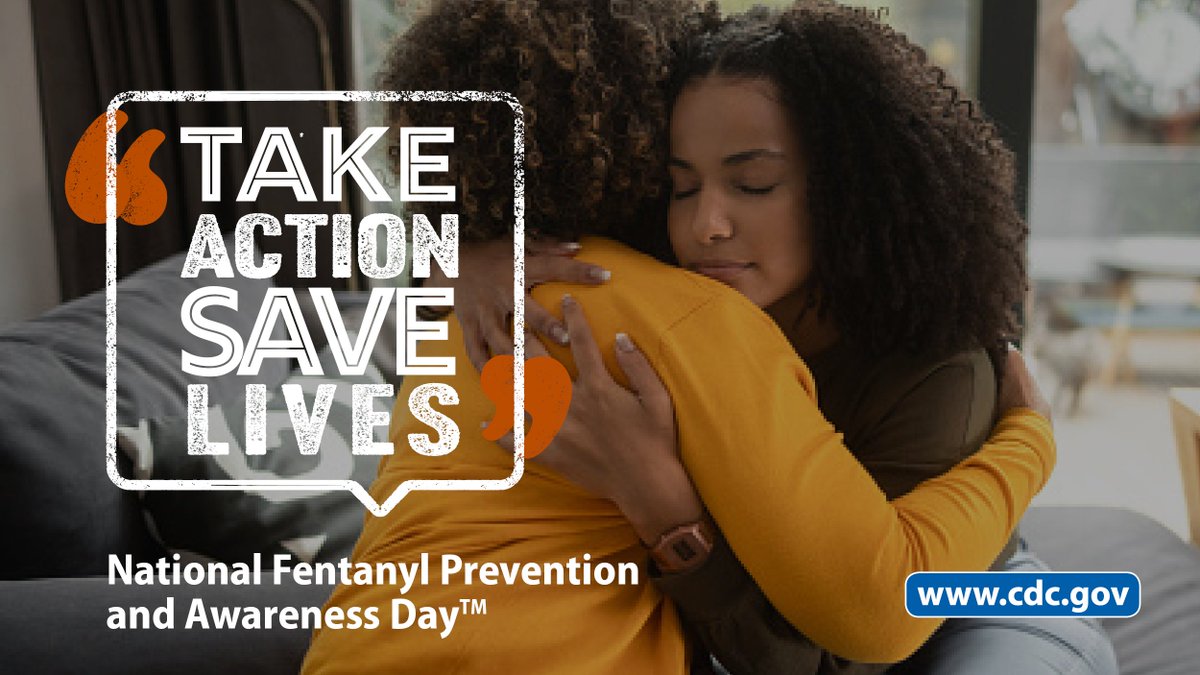 CDCgov's tweet photo. Illegally made fentanyl is the most common drug involved in #overdose deaths.    

This National #FentanylPrevention and Awareness Day, join us in raising awareness of the dangers of #fentanyl. Learn how to protect yourself and your loved ones: https://t.co/fH7Fbu7rc6 https://t.co/cXsixPH8ab