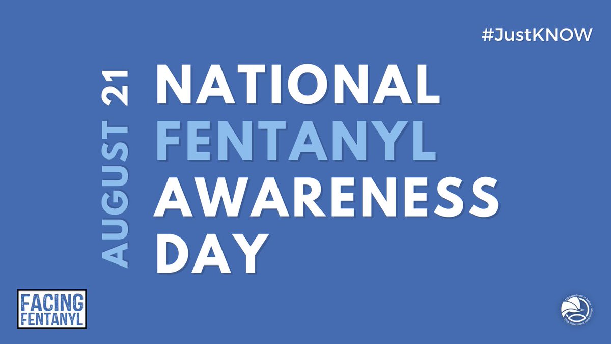 🌐 Today is #NationalFentanylAwarenessDay! #DYK that fentanyl is 50 to 100 times more potent than morphine? It's crucial to understand the risks associated with this powerful opioid. Empower yourself & your loved ones with knowledge. #JustKNOW

dea.gov/fentanylawaren…