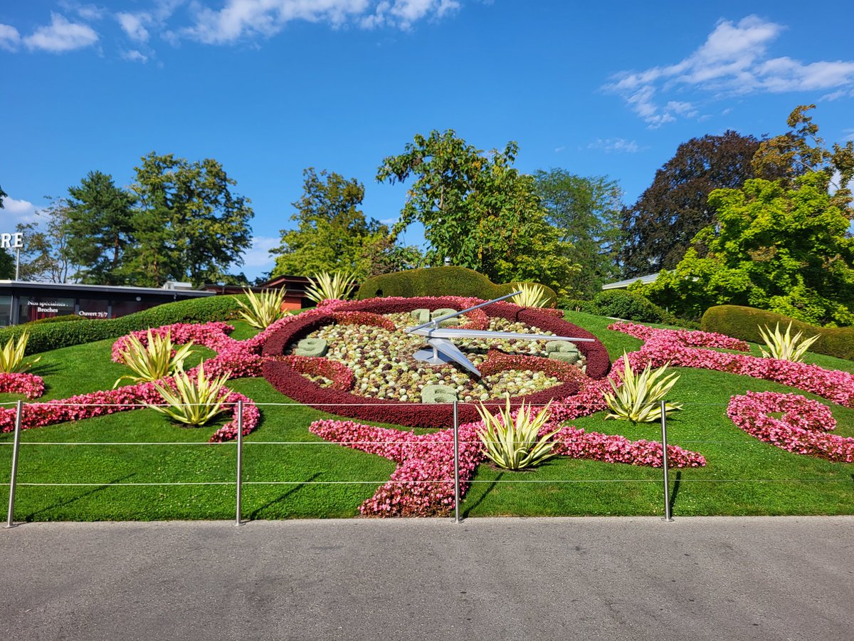 Un joli souvenir de Genève pour vous souhaiter un beau #LundiFleuri et une belle semaine