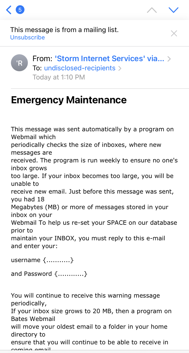 StormISP's tweet photo. 📢 Attention Storm Internet Customers! ⚠️ 

Beware of phishing emails from fake Storm accounts: 
storm_user00@yahoo.com
storm_webmail0@yahoo.com 

We NEVER ask for contact info via email. Always log into your secure billing portal on our official website to update your account. https://t.co/ovgXjgzY3x