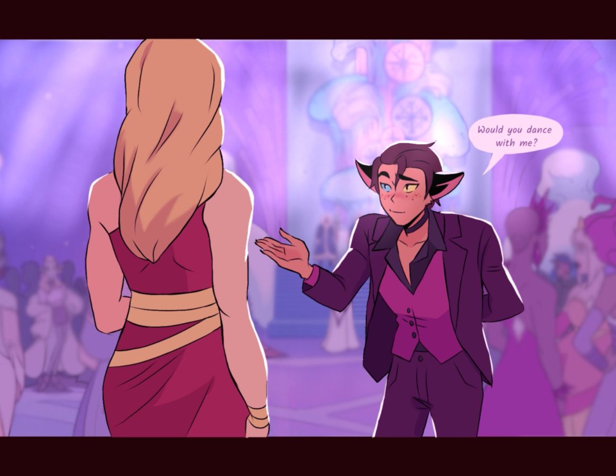 Princess Prom ✨ #SheraandthePrincessesofPower #Shera #SheRaSeason5 #sherafanart #catradora #catradorafanart #catradoracomics #catra #ADORA #spop #spopfanart