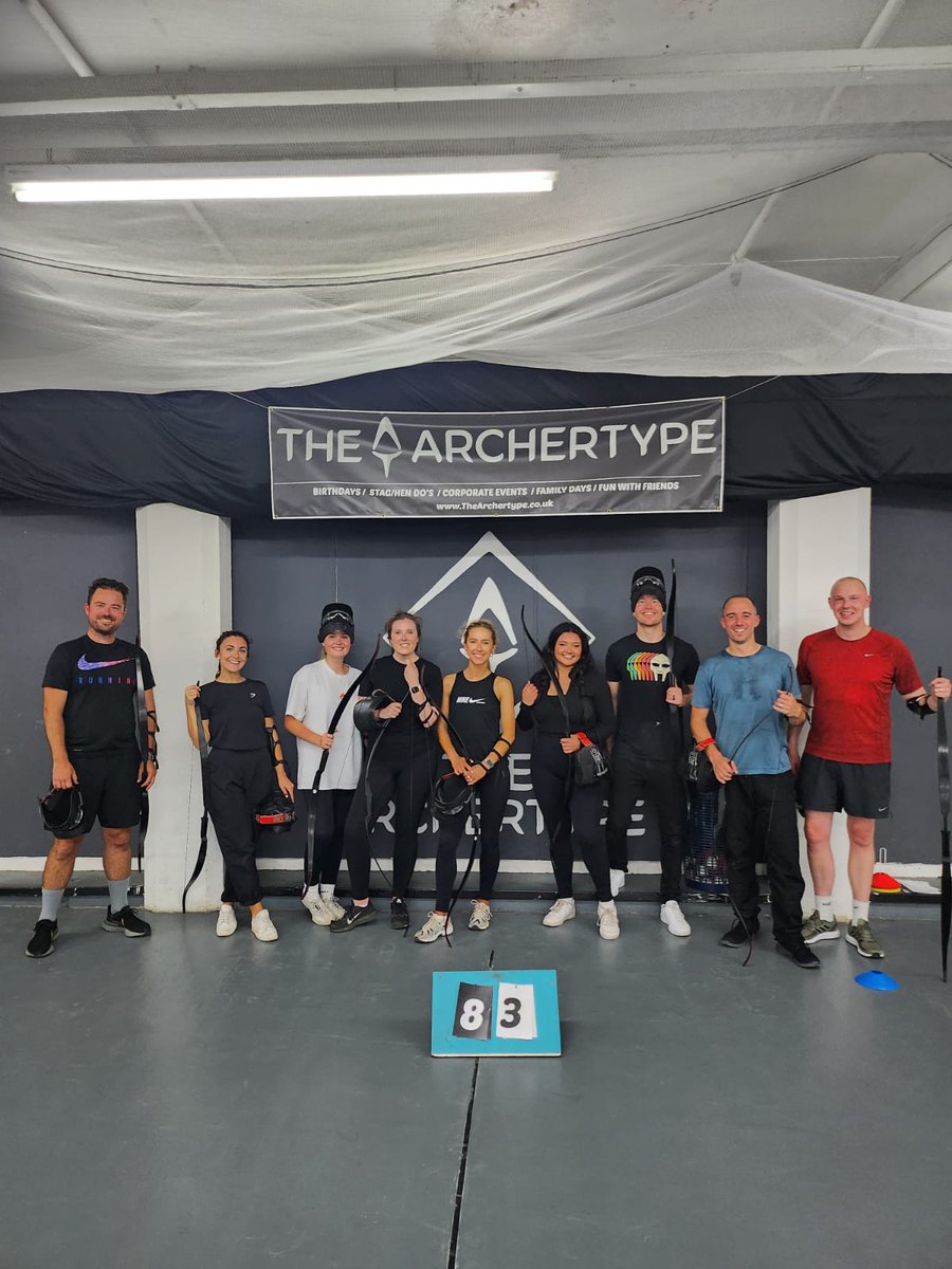 Brandsmiths's tweet photo. Hitting bullseyes both in and out of the courtroom! 🎯
Some snapshots from our latest combat archery social event in Manchester.
#LegalAim #LawAndArchery #TargetingSuccess https://t.co/l90gIdEp7D