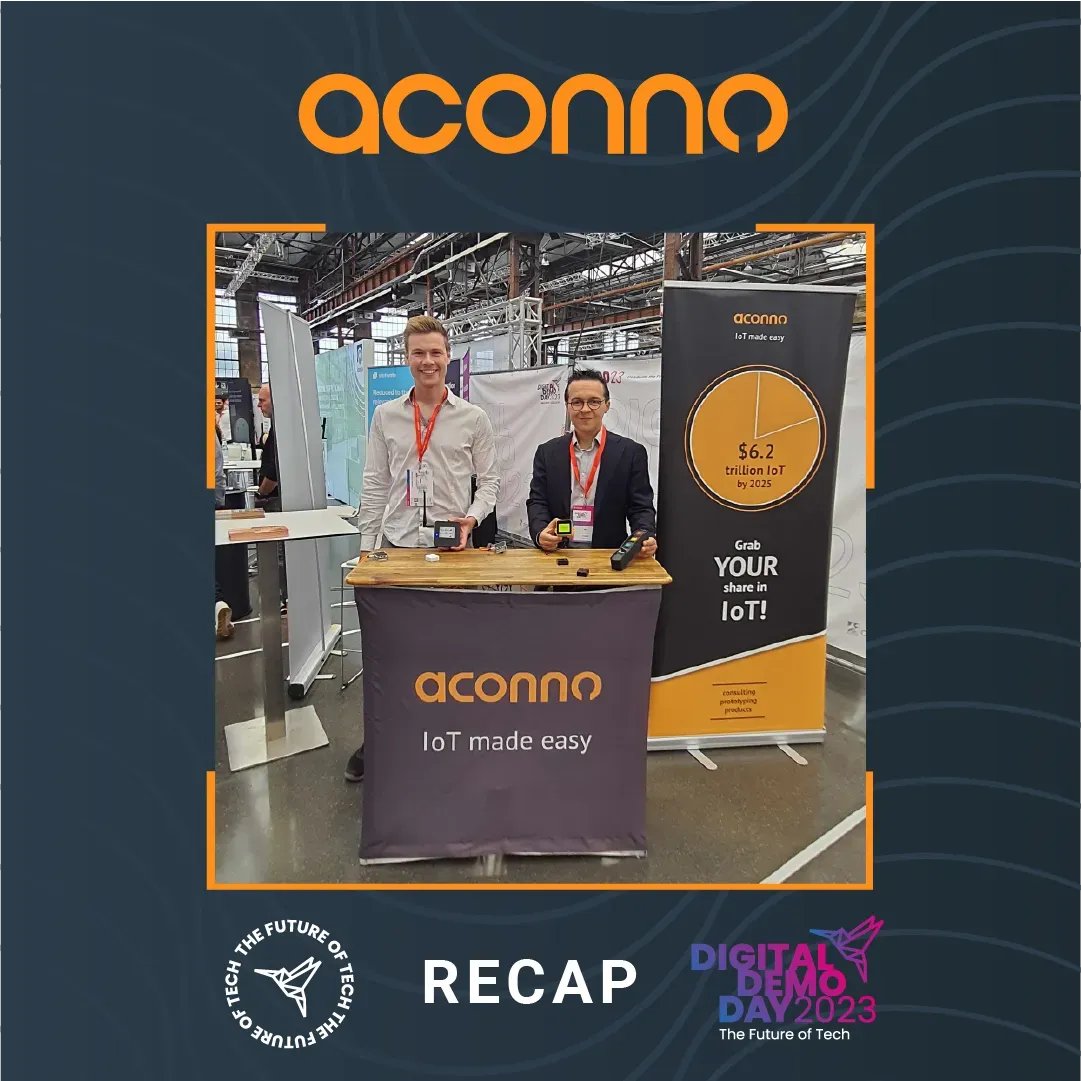 Thank you for visiting us to see our innovative IoT solutions and learn more about our vision for the future of technology. 

We look forward to seeing you all again soon!

#aconno #DDD2023 #Innovation #FutureReady