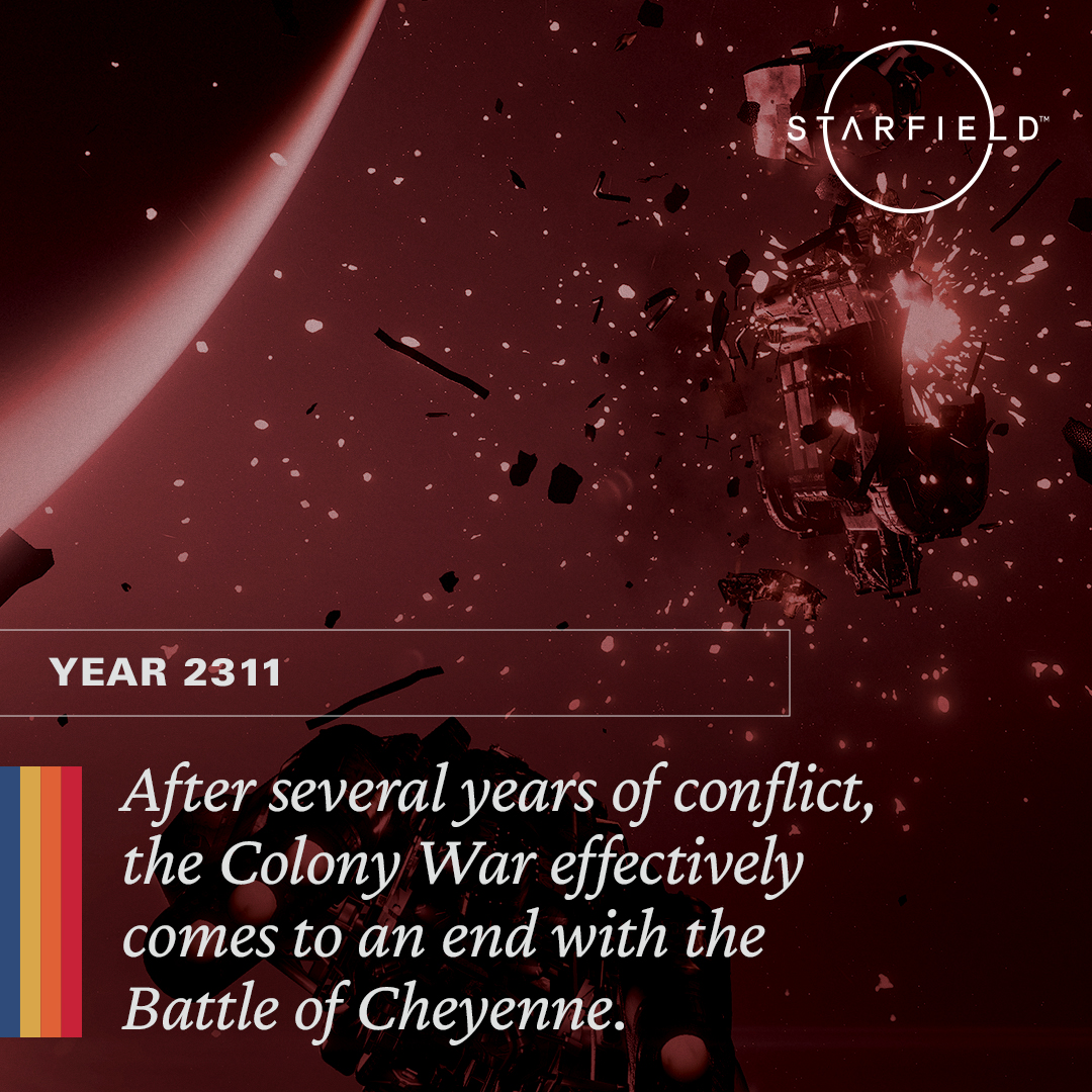 StarfieldGame's tweet photo. Year 2307 - 2315 #Starfield https://t.co/sxZY3Q0Z72