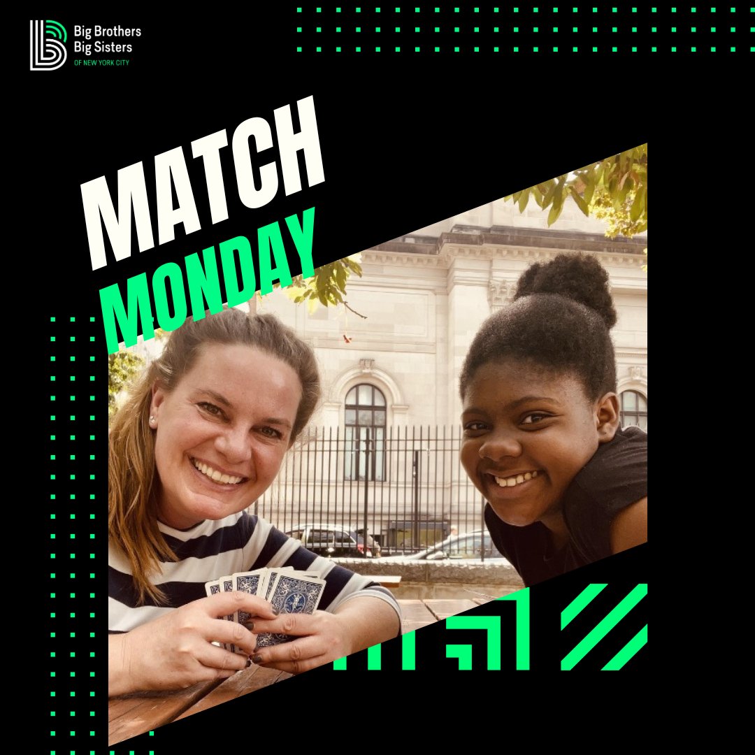 Little Kendall and Big Simone decided to spend a beautiful day in Central Park where they had a picnic and played Mau Mau, one of Simone's favorite childhood games. 

#MatchMonday #Littles #Bigs #Mentoring