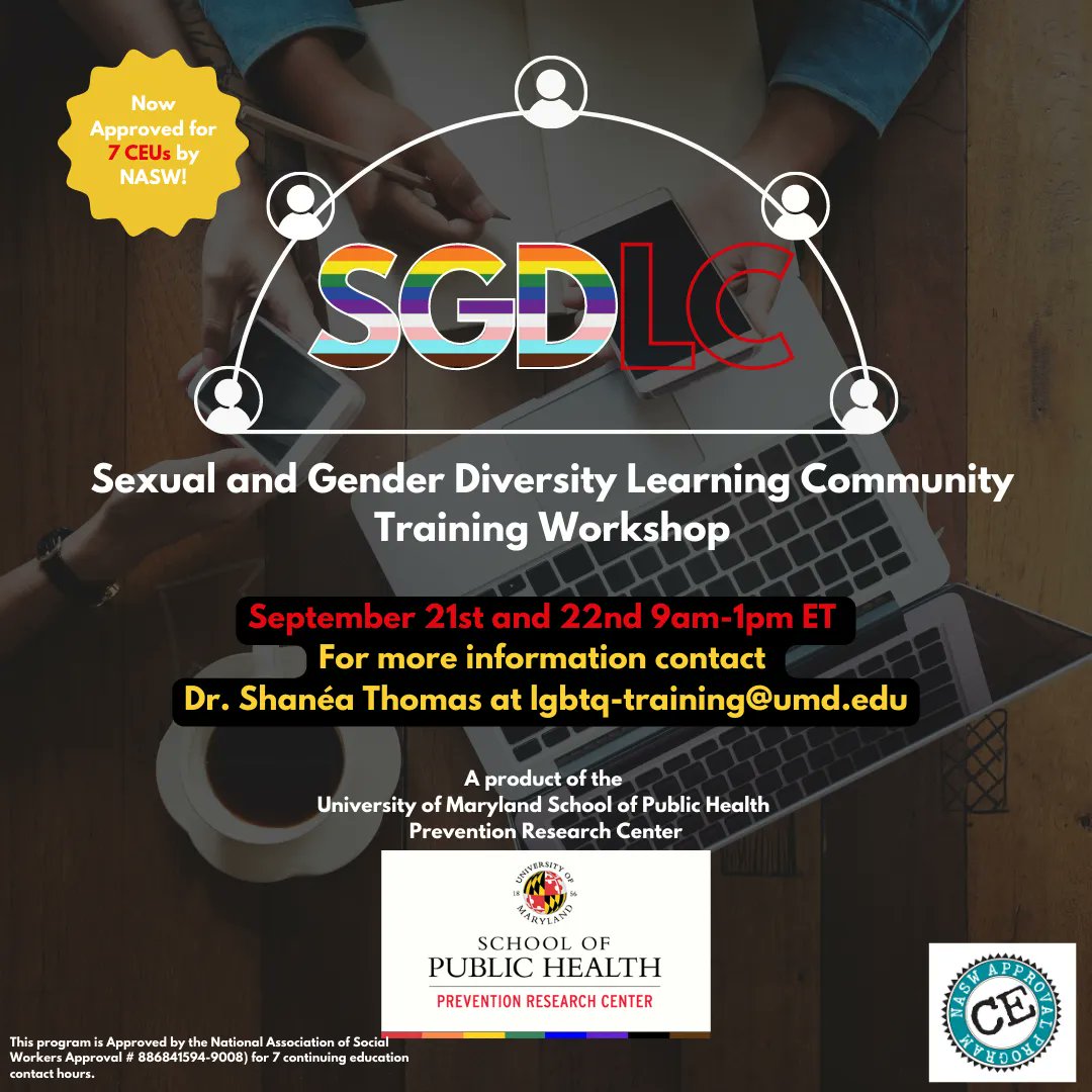 Looking for ways to better support LGBTQ+ therapy clients? We are offering 2 upcoming sessions of our workshop providing training to improve #LGBTQ+ competence for mental health providers and organizations! Registration is limited so reserve your spot now! buff.ly/3KEKvuD