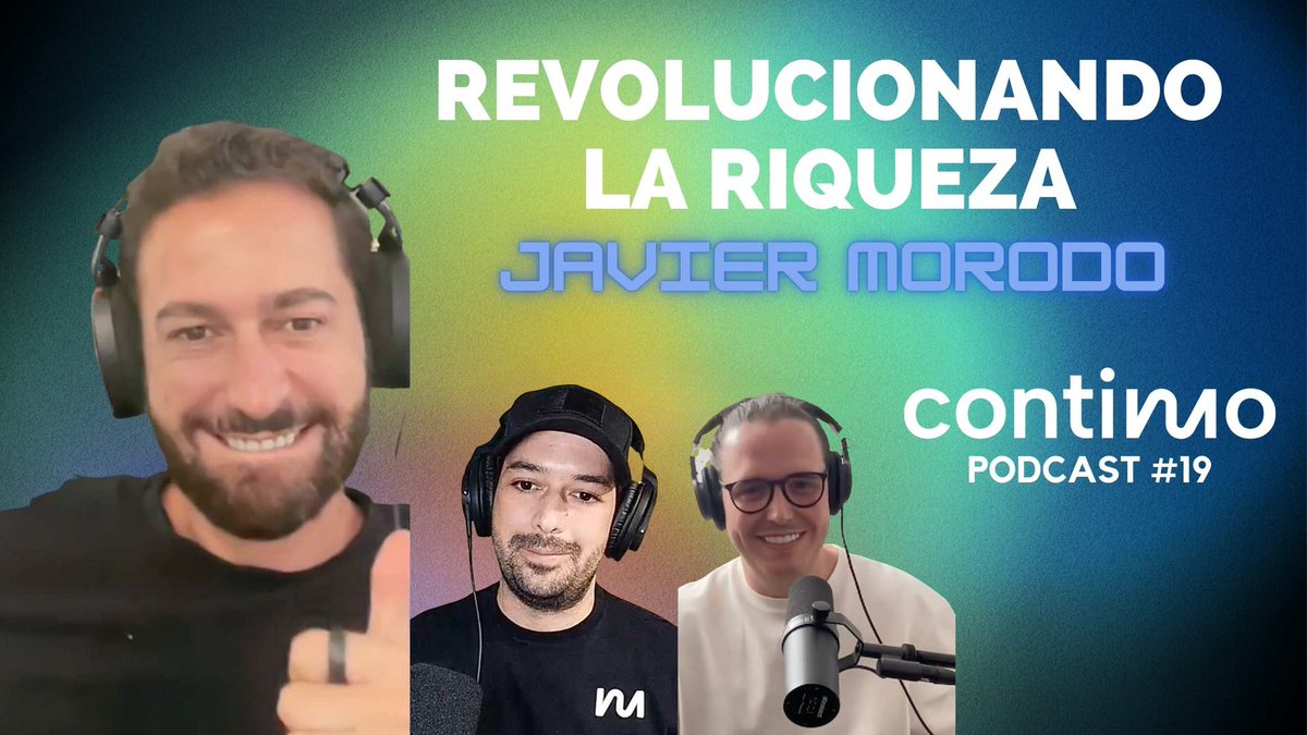 ContinuoWeb3's tweet photo. Ya esta en vivo Continuo #19🚨🎙️🔥
En este episodio tuvimos el honor de contar con la presencia de @JavierMtzMorodo platica imperdible de macro economía, blockchain, cripto y mas! https://t.co/byGjq9Jib5 https://t.co/pikxR4lQzI