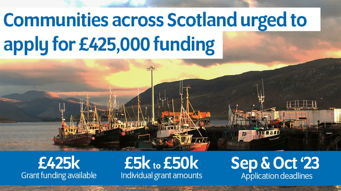 Our Sustainable Communities Fund has opened for its fourth round of applications, with £425,000 of funding available this year ➡️  bit.ly/3sk1vQr #GrantFunding #Scotland