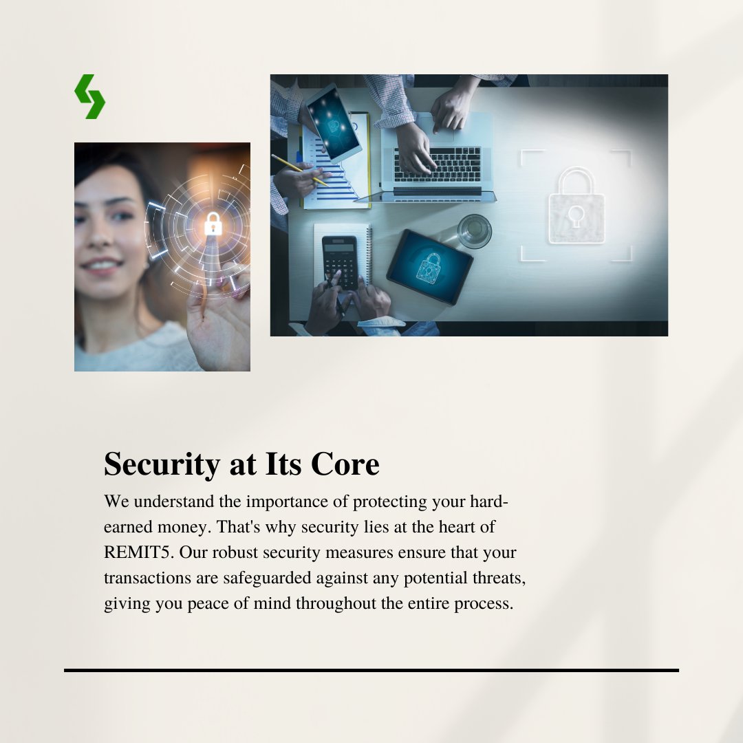 remitfive's tweet photo. π· Security at Its Core π·
We understand the importance of protecting your hard-earned money. That's why security lies at the heart of REMIT5. Our robust security measures ensure that your transactions are safeguarded
#remit5 #DreamsFulfilled #SupportingFamilies #ImmigrantLife https://t.co/S7QySfc00C