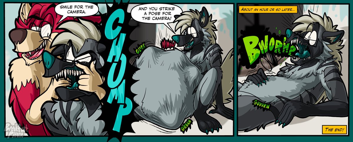 hungryblueroo's tweet photo. Don't be messing with a yeen's teeth or they'll show you what those chompers can do.

The one who found out: @awoogasm

Art done by https://t.co/t3rRRfN48K .Give their profile a look! https://t.co/RGPK4g0Awb