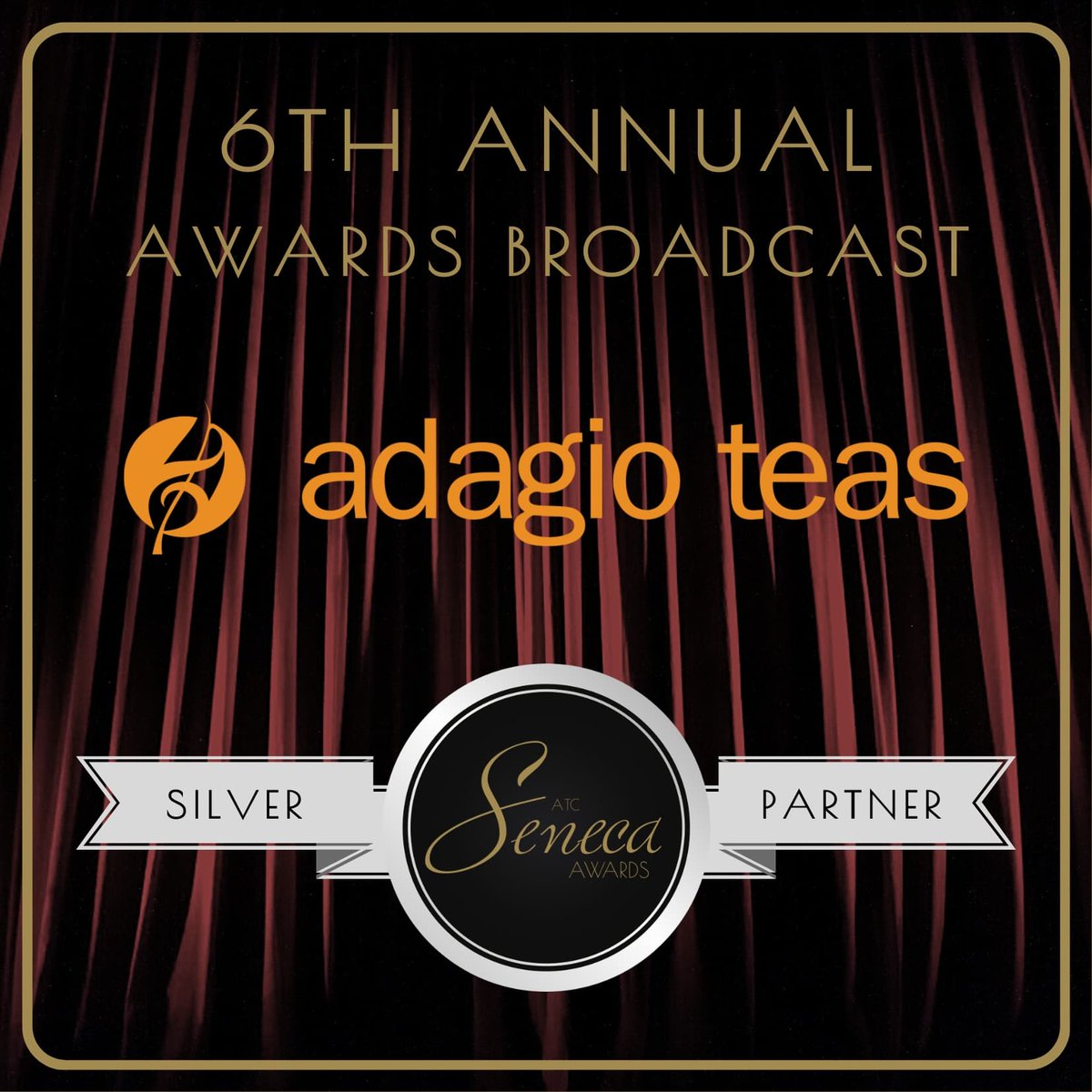 We're happy to once again partner with Adagio Teas for the #atcsenecawards! If you are a fan of loose-leaf teas, then Adagio is the place to go! They have teas of all varieties, both hot and iced. You can even make custom blends! Check them out at pfm.link/tea!