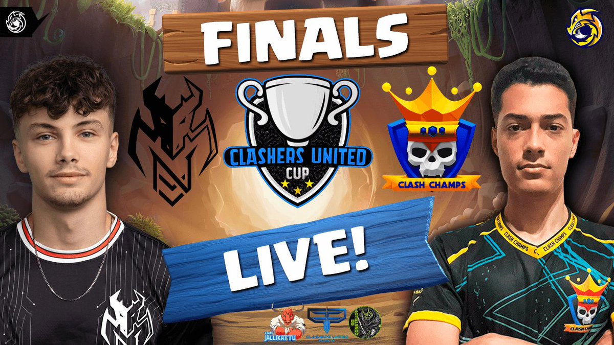 20.00 CET⏰️ 14.00 EST
Hoy lunes GRAN FINAL
#clashersunitedCup

➡️youtube.com/live/TU_tbBGGd…

@ClashChamps_CoC VS @VNesporting

RT🔄