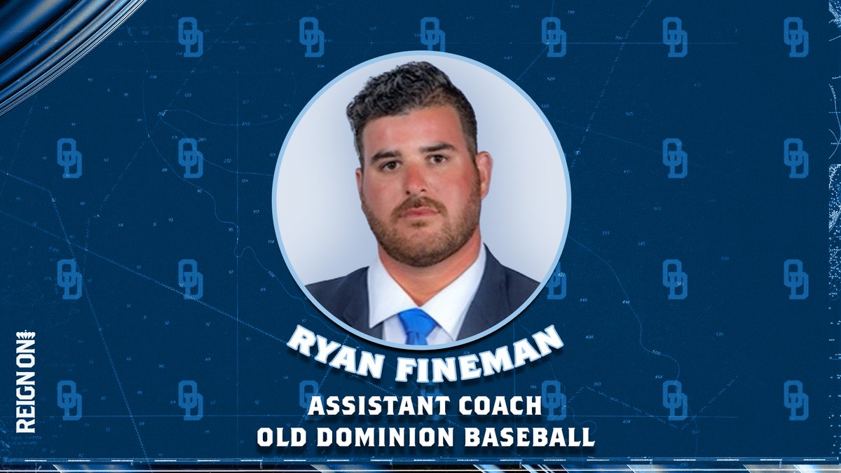 Old Dominion Baseball (@odubaseball) on Twitter photo Excited to have <a href="/Ryanfineman/">Ryan Fineman</a> join the Monarch coaching staff! A 4-year starting catcher at Indiana, he has previous coaching stops at Alabama, New Orleans and Chipola JC.
π° - bit.ly/3QNaSm0
#ODUSports | #ReignOn | #Monarchs Excited to have <a href="/Ryanfineman/">Ryan Fineman</a> join the Monarch coaching staff! A 4-year starting catcher at Indiana, he has previous coaching stops at Alabama, New Orleans and Chipola JC.
π° - bit.ly/3QNaSm0
#ODUSports | #ReignOn | #Monarchs