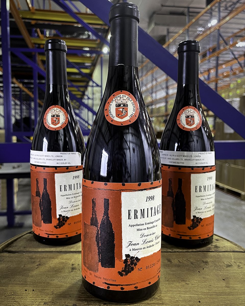 hdhwine's tweet photo. Painfully rare, Chave's Cuvée Cathelin leaves Hermitage admirers (like us) both breathless and scrambling for more... only 200 cases produced. The 1998 is something of a mythical creature. Find it in September 21st's Auction of Finest &amp; Rarest. https://t.co/R4wZPX3yar