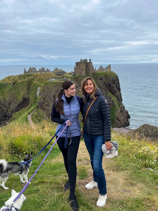 My Mum flew over from Denmark to visit me here in Scotland, so took a few days off social media to show
