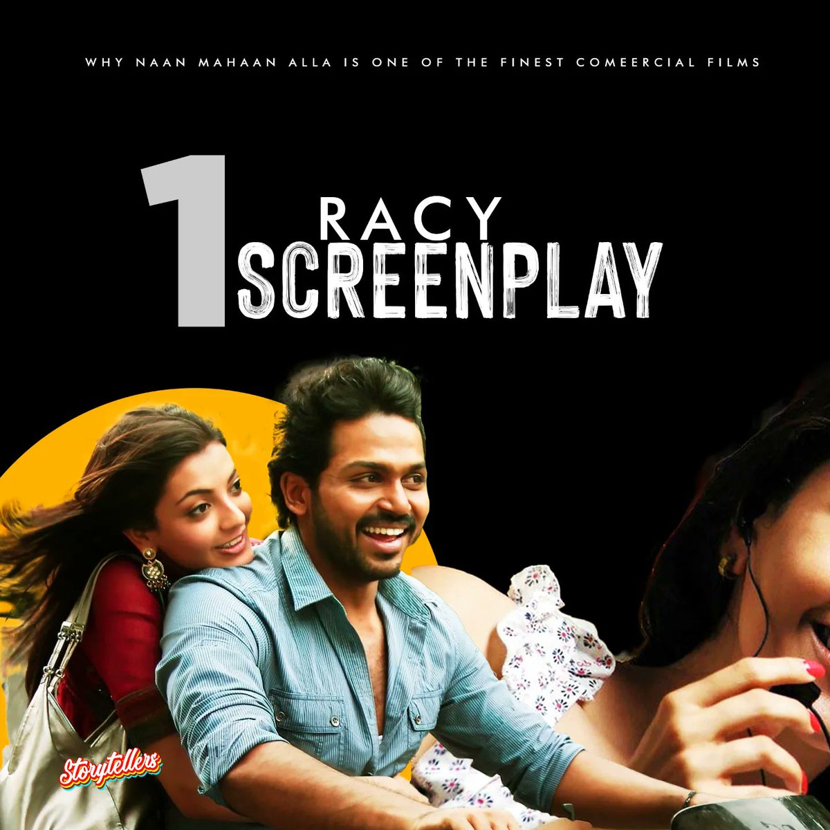Stories_tellers's tweet photo. #13YearofNaanMahaanAlla. 
 
Why Naan Mahaan Alla is one of the finest commercial film

#naanmahaanalla #karthi #kajalagarwal #yuvanshankarraja #ysr #yuvan #analarasu #suseenthiran
 
@Karthi_Offl @MsKajalAggarwal @thisisysr @vinothkishan https://t.co/JOxKrCU9Jx