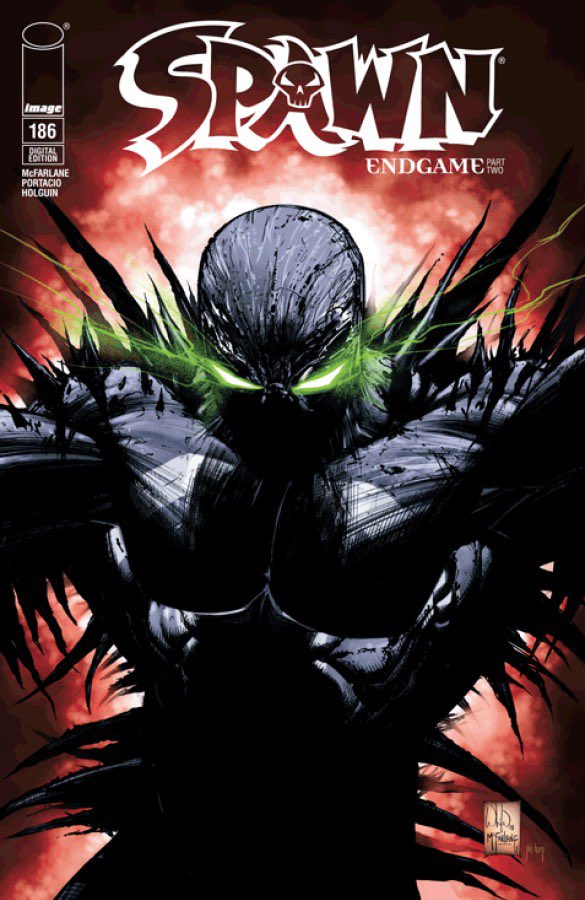 Spawn
Issue: 186 Endgame Pt. 2
#Spawn #HellSpawn #Issue186 #Endgame #EndgamePart2 #ComicCovers #ImageComics #ToddMcFarlane #GregCapullo