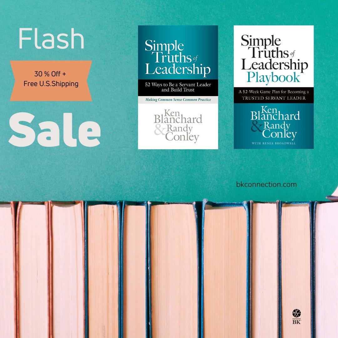 Extended another week! 📢 Exciting News! 🎉 Simple Truths of Leadership is now 30% OFF at @BKPub's Flash Sale! 📚 Don't miss this limited-time offer to fuel your personal growth and get inspired! #FlashSale #BookSale 🛍️ Shop Now: zurl.co/jmtY