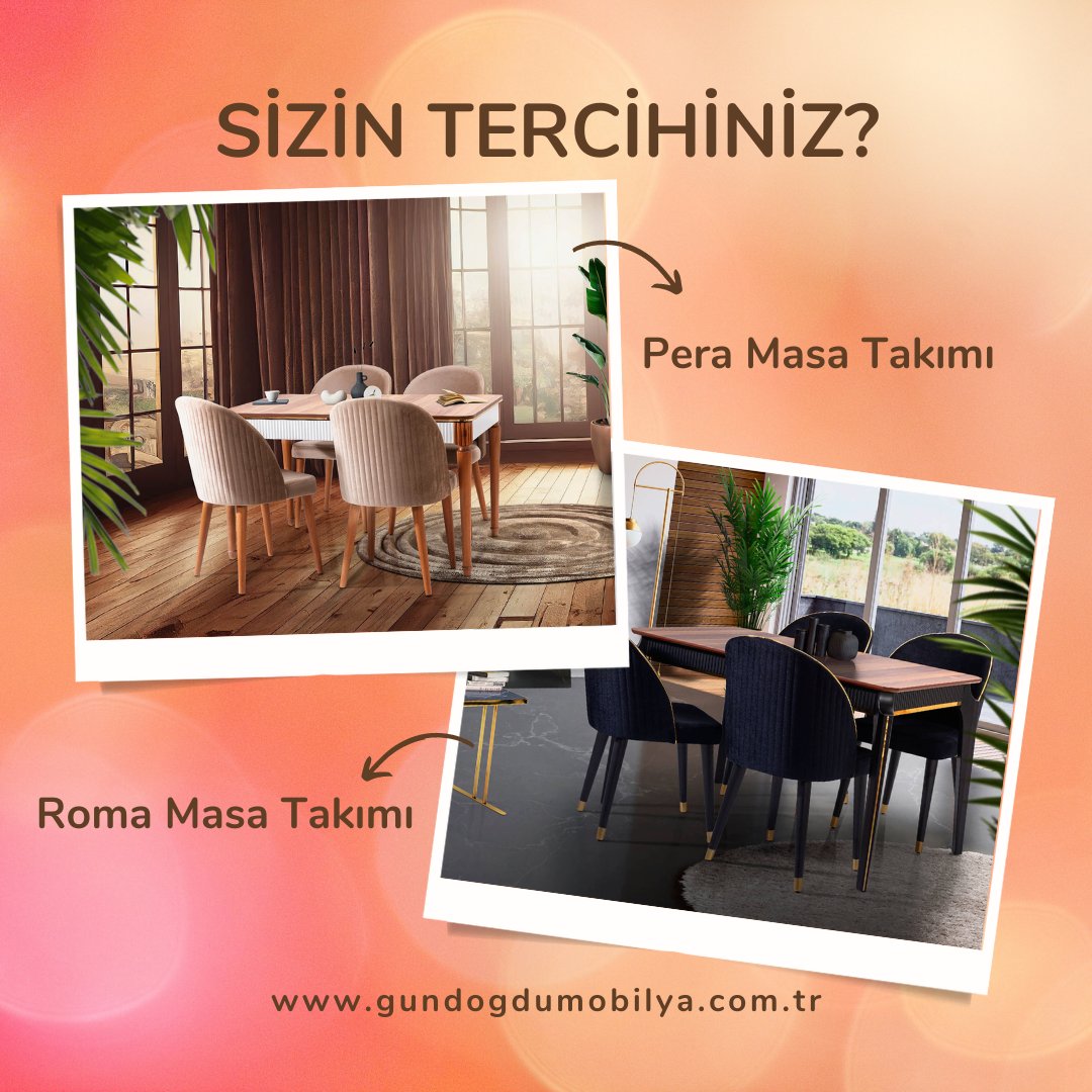 bit.ly/3OhAxS4
Sizin Tercihiniz
Pera mı yoksa Roma'mı?
.
.
.
#mutfakmasasi #mutfakmasası #mutfakmasaları #mutfakmasaörtüsü #mutfakmasatakımı #mutfakmasa #keşfet #kesfet #keşfetedüş #keşfetteyiz #kesfetteyiz #gundogdumobilya #gündoğdumobilya