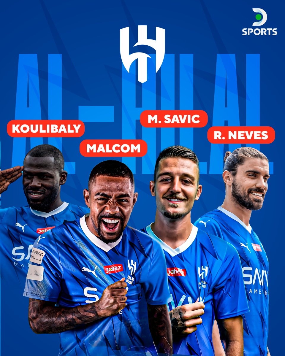 DSports's tweet photo. ¿LA NUEVA LIGA DE LAS ESTRELLAS? 🔥

💰 El desorbitante mercado de pases de Arabia Saudita.

¿Quién se quedó con los mejores? 🤔