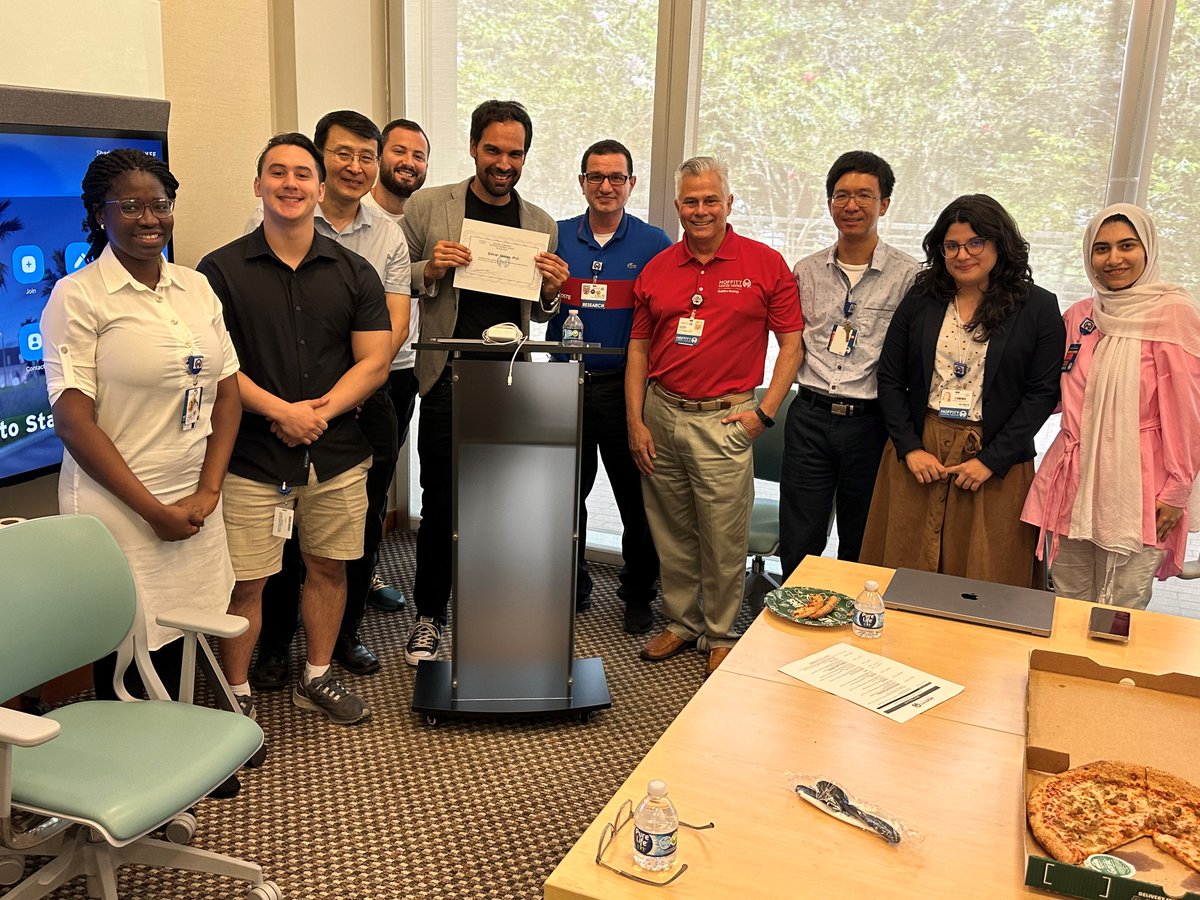 Moffitt Machine Learning (@ml4onco) on Twitter photo We excitedly hosted <a href="/GilmerValdes/">Gilmer Valdes</a> as our speaker for the <a href="/ml4onco/">Moffitt Machine Learning</a> Research Seminar on August 18, 2023. His topic was, "Lockout: Sparse Neural Network Regularization." The presentation was amazing! We excitedly hosted <a href="/GilmerValdes/">Gilmer Valdes</a> as our speaker for the <a href="/ml4onco/">Moffitt Machine Learning</a> Research Seminar on August 18, 2023. His topic was, "Lockout: Sparse Neural Network Regularization." The presentation was amazing!