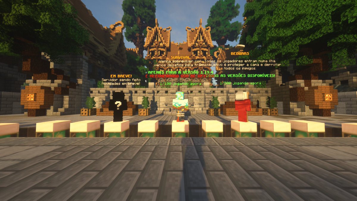 DaianceStatusBR's tweet photo. Atualização 0.20 concretizada com sucesso!

Servidores ligados, a diversão pode rolar novamente!

Entre algumas novidades, são elas

Melhorias no Survival Explorador;
Adição do minigame Bedwars;

Confira a nota de atualização completa em: https://t.co/DX9qFAMPaS https://t.co/rIvmPldR4s