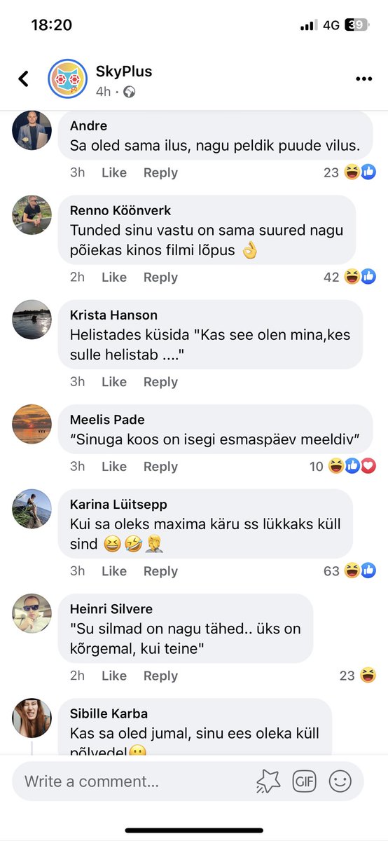 🥰🥰🥰 olen võlutud