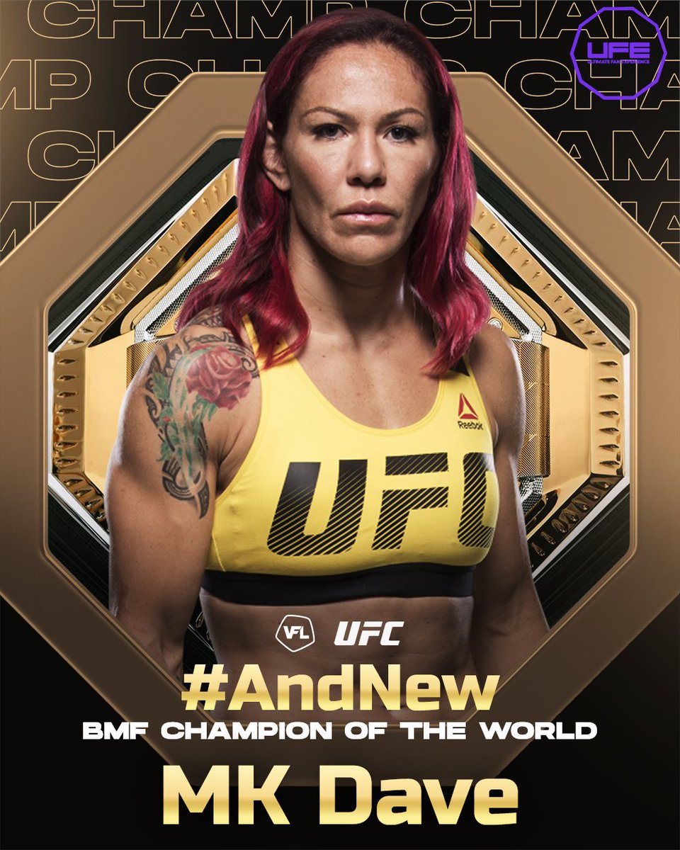 TheVFL_'s tweet image. **OFFICIAL** - #AndNew @TheVFL_ x @ufeworld BMF Champion of the World 🏆 - #MKDave 🏴󠁧󠁢󠁥󠁮󠁧󠁿

def @Cxuchh ✅ - Group Stage
def @JShermer_ ✅ - Group Stage
def #Dvmonic_x ✅ - Group Stage
def @Cxuchh ✅ - Group Stage
def @JShermer_ ✅ - Group Stage
def #Dvmonic_x ✅ - Group Stage
def…