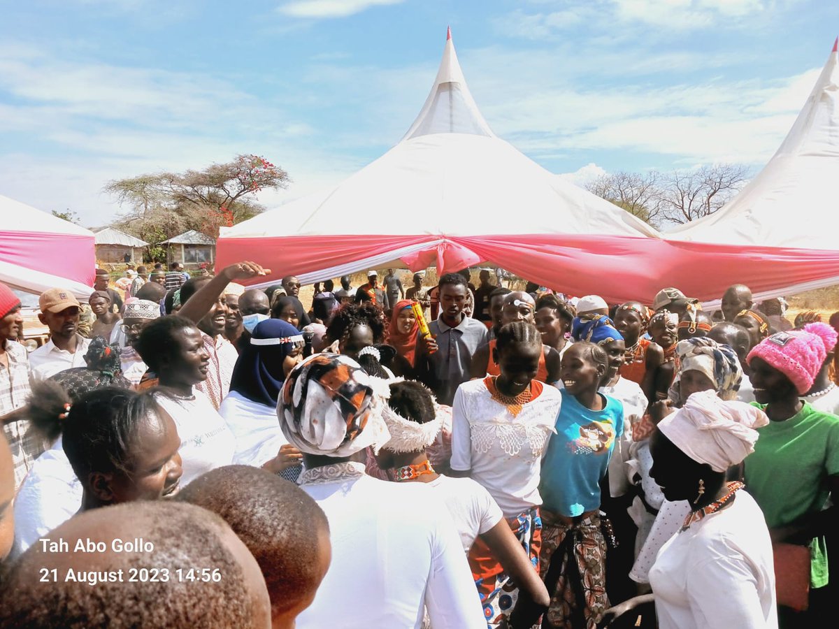 Through the issuance of bursaries, Mama Isiolo County has enhanced diversity, inclusivity, and equal access, fostering a more skilled and knowledgeable workforce #MasomoKwanza Mumina Bonaya @muminabonaya