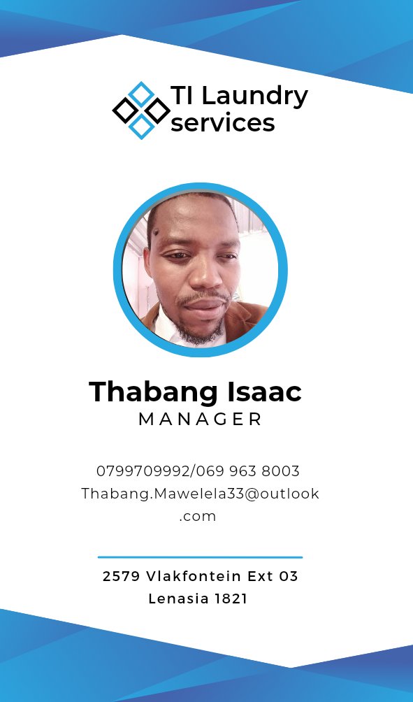 WaMagold's tweet image. Services
-Washing and folding
-Washing and ironing
-Cleaning cupboards and Matt's
-Sneakers
-Cartains and Windows
-Windows
-Cleaning Ceilings
For more information you can call me on this number 069 963 8003 or WhatsApp 0799709992