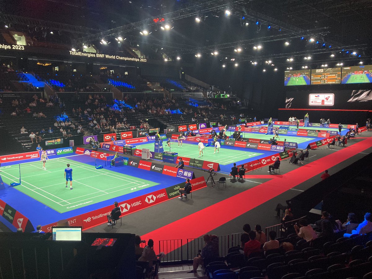 It’s great to be in #Copenhagen covering the #BWFWorldChampionships 🏸 for @insidethegames Keep an eye on insidethegames.biz for stories on #badminton and the Danish city’s ambitions