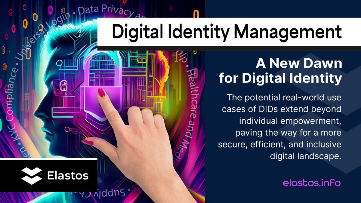 You may have come across the term #DIDs or #Decentralized Identifiers, but what exactly are they and what is their purpose? 🤔

The #article below delves extensively into the topic and offers examples of how this #technology could #enhance daily life.👇

elastos.info/blog/decentral…