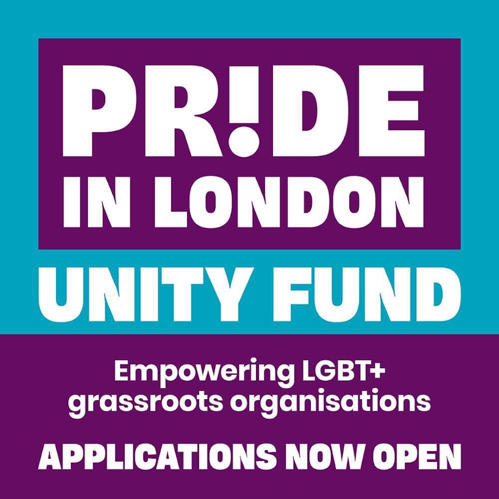 Applications for The Unity Fund grants are now open! 

Check out prideinlondon.org/unity-fund/app… for more information!

#PrideInLondon #grassroots #UnityFund