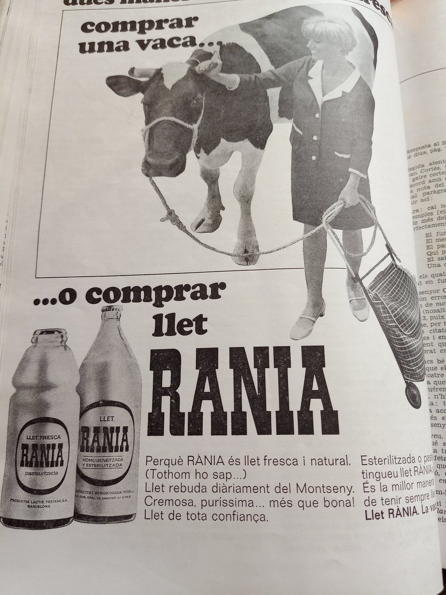 rocallume's tweet image. Marques de llet desaparegudes.
Què preferiu comprar la vaca o la llet?
Article sobre la fallida:
viaempresa.cat/empresa/llet-r…..
#llet
#rania 
#anuncis
#catala