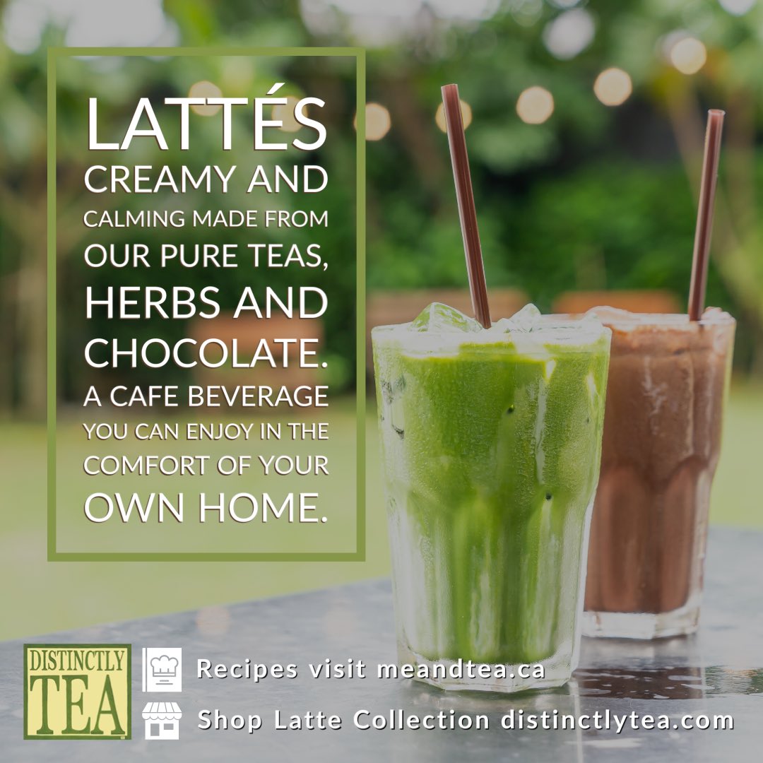 Is your Chai Latte mix sitting in the cupboard waiting for colder weather? Why not bring it out and blend up some delicious summer Chai drinks. If you have only tried the latte mixes in hot milk you will be pleasantly surprised how good they taste cold.

#distinctlytea
