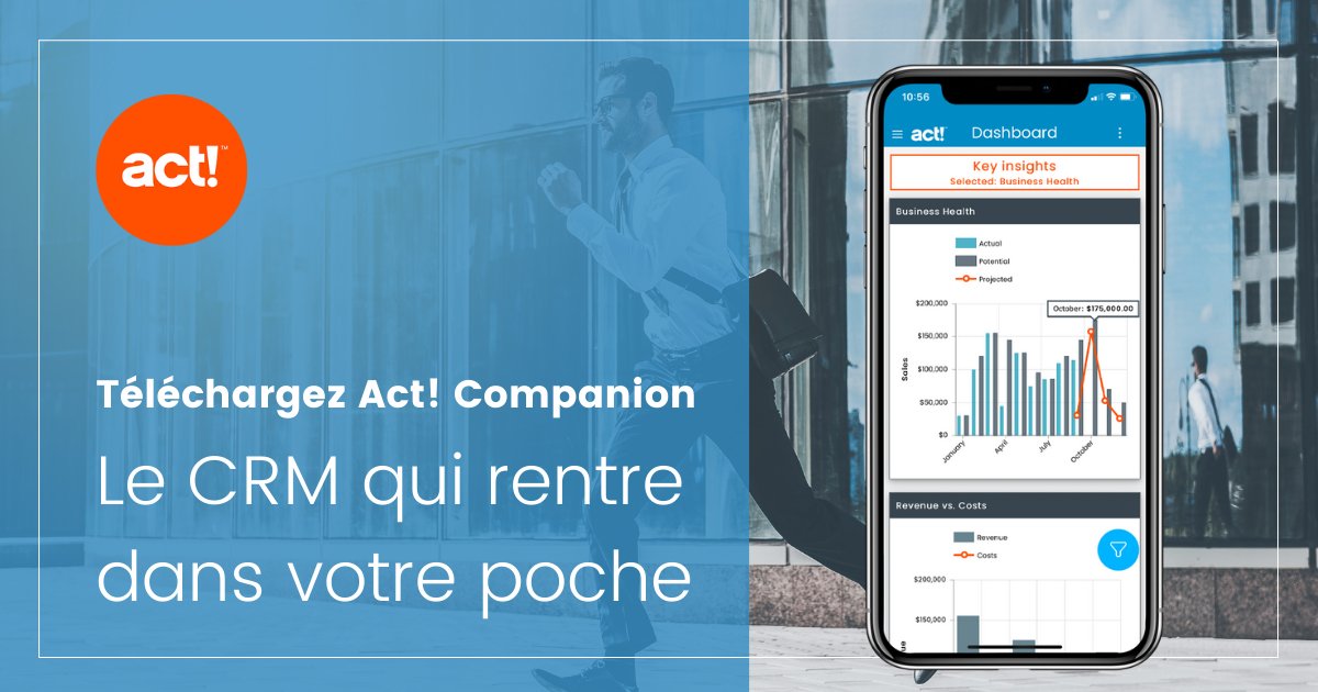 ActCRM_FR's tweet photo. Utilisez notre appli mobile Act! pour passer rapidement en revue toutes vos opportunités, triées par statut et cela grâce aux nouveaux filtres installés sur Act! Companion. 
Découvrez Act! Companion dès maintenant 
https://t.co/frnykolmOf https://t.co/UrSDfJ2evF