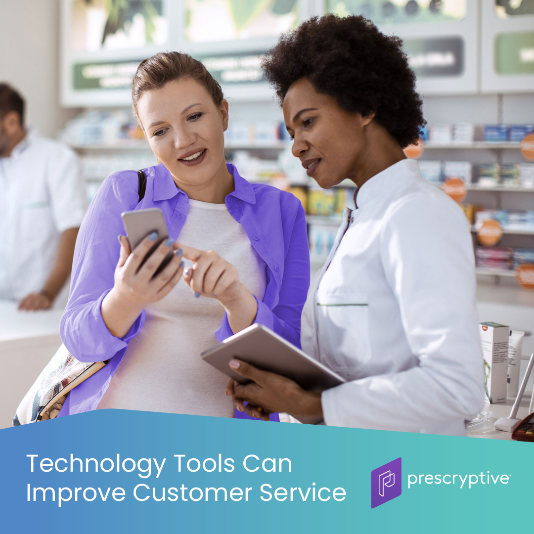 Prescryptive's tweet image. “With 85% of Americans owning a mobile phone, pharmacists should be offering easy-to-use mobile options.” Paige Clark recently shared her pharmacy technology insights with Drug Topics. Read more: spr.ly/6016Pmsow