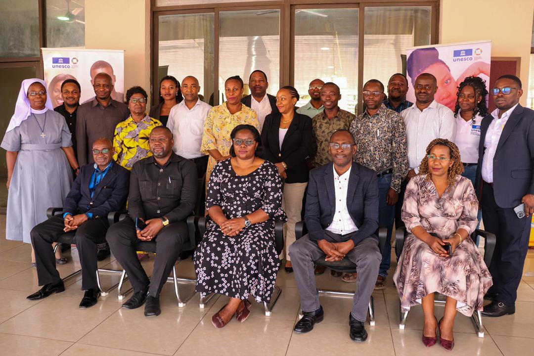 GertrudeSima's tweet image. Happening this week! Facilitating Technical workshop by @ILO_EastAfrica &amp;amp; @unescodar in collaboration with #PMOLYED, #MoEST &amp;amp; #TUCTA for review &amp;amp; development of policies on gender and anti-sexual harassment, health and students welfare for Higher Learning &amp;amp;Tertiary Institutions