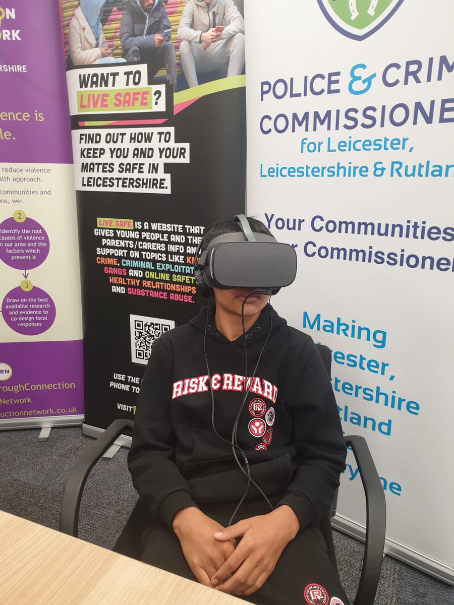 StMatthewsBL's tweet image. &quot;🎬 Talented young stars from St. Matthews shine in a new short film for LifeSafe&apos;s website. 🌟 This Virtual Reality masterpiece was unveiled today at FHQ, showcasing their incredible talent. Kudos to these budding actors! 👏 #VirtualRealityMagic #LifeSafe @VR_Network @LeicsPCC