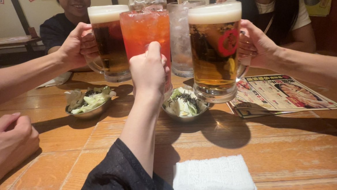 会社メンツの飲み楽しすぎだな？？？？？？
大好き飲み足りない