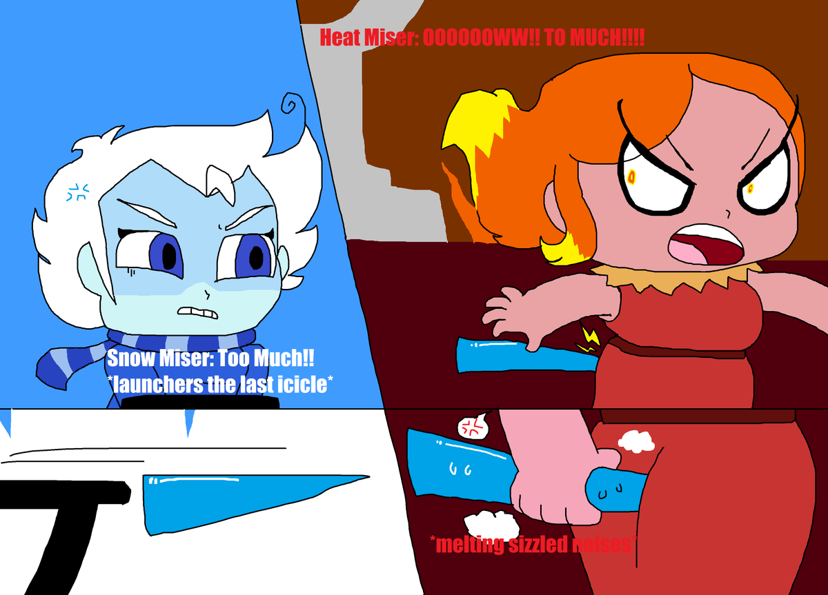 jhchin111's tweet photo. #Snowmiser: Too much!!💙🧊
#Heatmiser: OWWWW!! TOO MUCH!!!❤️🔥❤️🧡💛🔥
The miser sisters belongs to @gemtrovert
#SnowmiserHeatmiser #Gemtrevot #misersisters #OC
clip inspired: https://t.co/JxorBXJZk4 https://t.co/rQXFCgdL5j