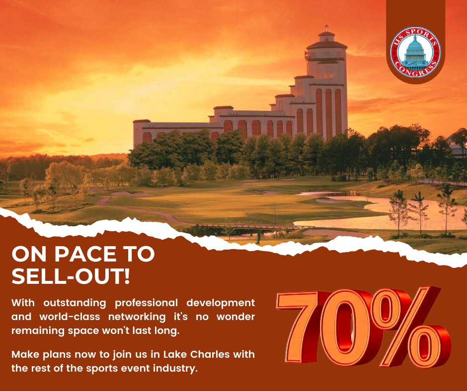 The US Sports Congress is heating up. Over the next few weeks we'll be at the Connect Marketplace and the ACES Annual Conference. Don't wait, room at the USSC is filling up fast - register today! ussportscongress.com