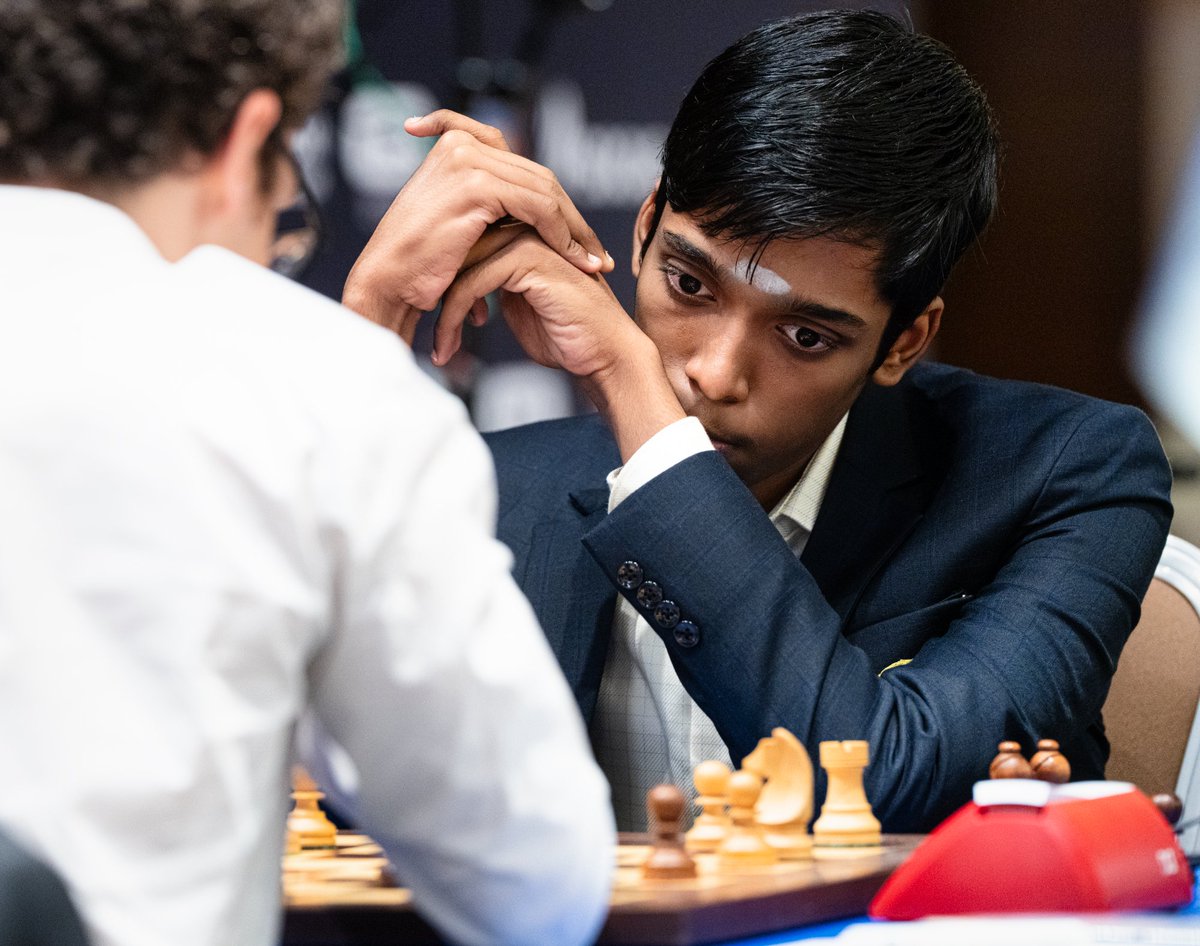 Chess World Cup 2023 Highlights: Gukesh loses to Carlsen; Arjun Erigaisi  beats Pragg; Vidit draws marathon match