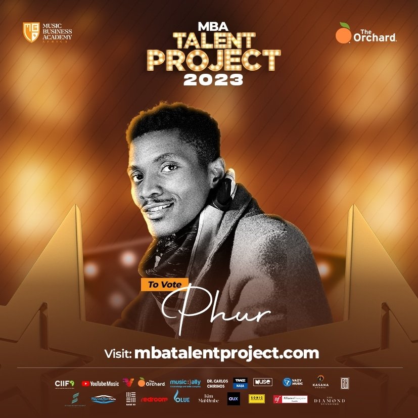 cbaforafrica's tweet photo. Meet Phur(@PhurOfficial ) from Nigeria. He is one of the Top 32 artists in the #MBATalentProject23 

Visit https://t.co/OW9i7u8J46 to listen to his song entry and vote for him to progress to the next stage! 

The #MBATalentProject23 is in partnership with  @orchtweets . https://t.co/8wvmSx7lNi