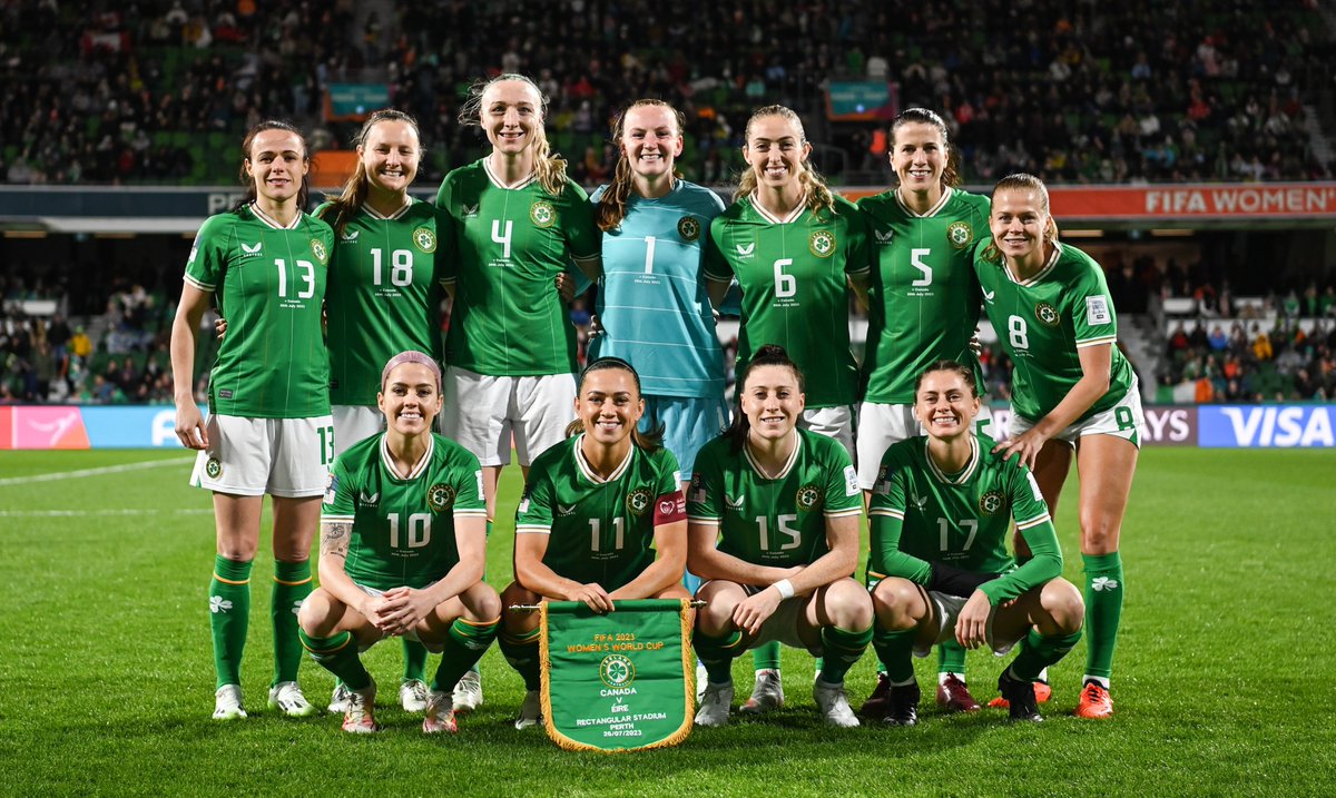 Brilliant to see that Ireland WNT vs Canada was the most watched women's team sport event in Irish TV history 🙌 An average of 551,000 viewers tuned into RTÉ2 for the #FWWC2023 game. #COYGIG | #WeAreOne