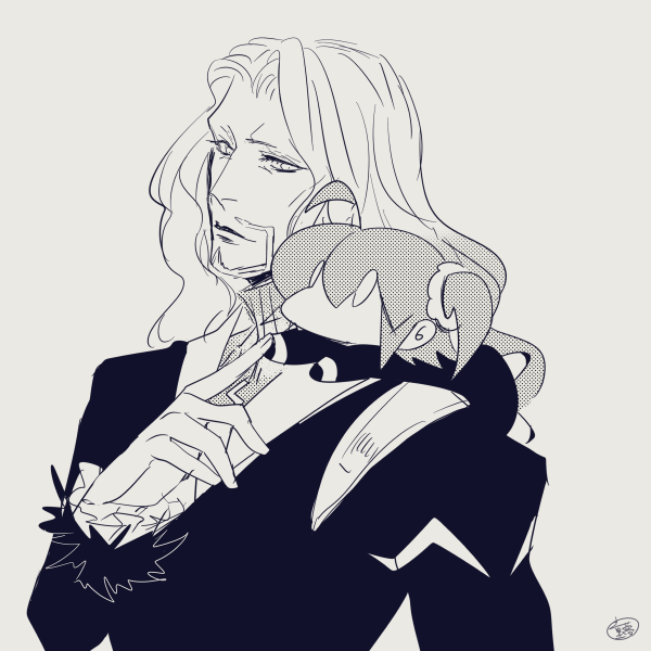最近フォローされた方向けですが、こちら元々FGOでは一枚絵描きつつ、ちみっこぐだ子ちゃんとヴラド公の漫画とか絵を載せたりするアカウントになっております。 