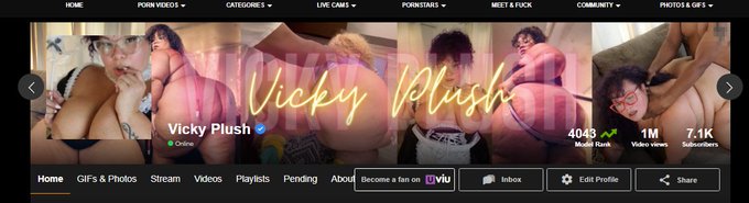 Checking my @Pornhub I discovered I hit 1 million views!!!  Yayyy thank you Pervs!!! :) https://t.co<a class="tags" href="/tag/pornhub">@pornhub</a><a href="/tag/mvsales"class="tags"><span>#mvsales</span></a>