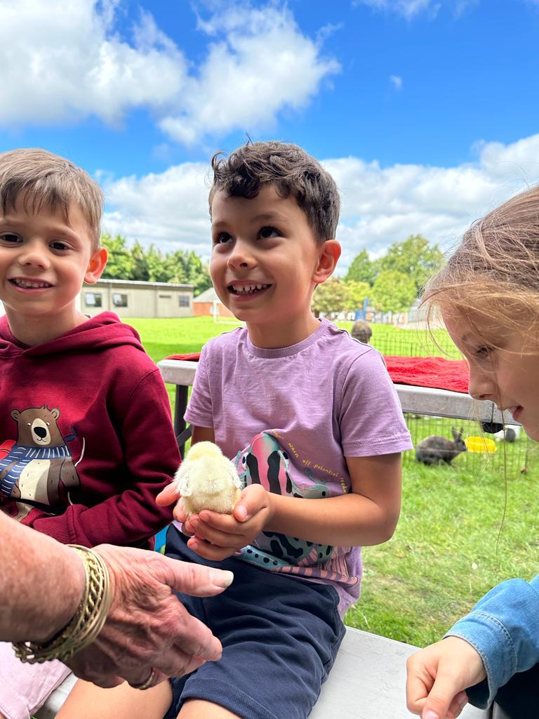 BeehiveOf's tweet photo. A wonderful day today with Basil And Crew Mobile Farm!
The children have had the best time feeding, holding and grooming the animals - what a fabulous way to start the week!

#SummerHolidayClubs https://t.co/O2G2vkeFJD