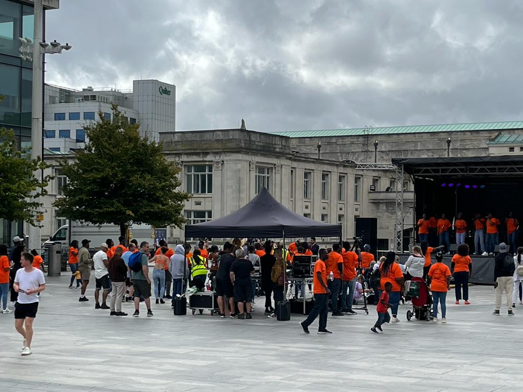 We had lots of fun on Saturday providing Stage, power, lighting &amp; Sound systems and event management to <a href="/Covenant__UK/">CovenantChurchUK</a> 's 'Gospel Music Fiesta' in Southampton's <a href="/GuildhallSoton/">GuildhallSquare SO14</a> .   

The event was back for its 2nd year and continued to grow...

Well done to all involved!